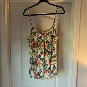 Skies Are Blue Red and Green Tank Top